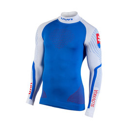 UYN camiseta de manga larga - NATYON SLOVAKIA - blanco/azul