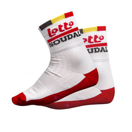 calcetines clásicos - LOTTO SOUDAL 2019 - blanco/multicolor