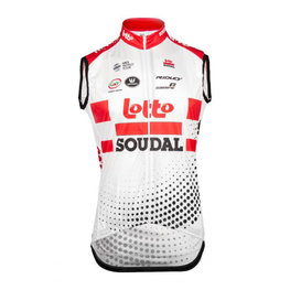 chaleco - LOTTO SOUDAL 2019 - rojo/blanco