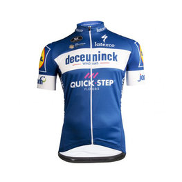 jersey de manga corta - QUICKSTEP 2019 - azul/blanco