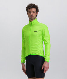SANTINI chaqueta cortaviento - NEBULA  - verde claro