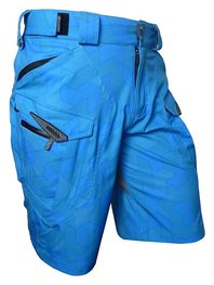 HAVEN pantalones cortos sin tirantes - CUBES NEO - azul