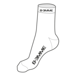 calcetines clásicos - MERYL - blanco